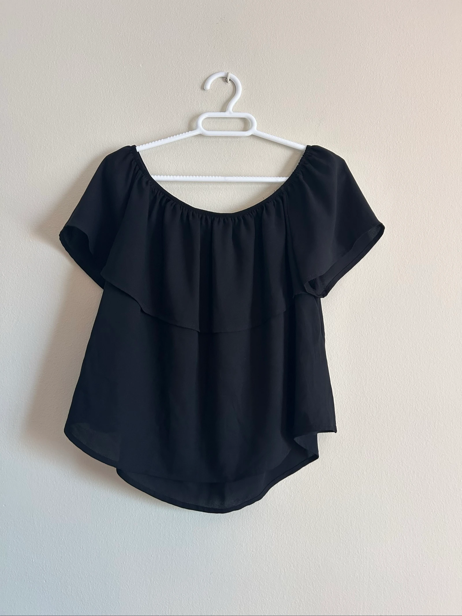 Blusa con volantes